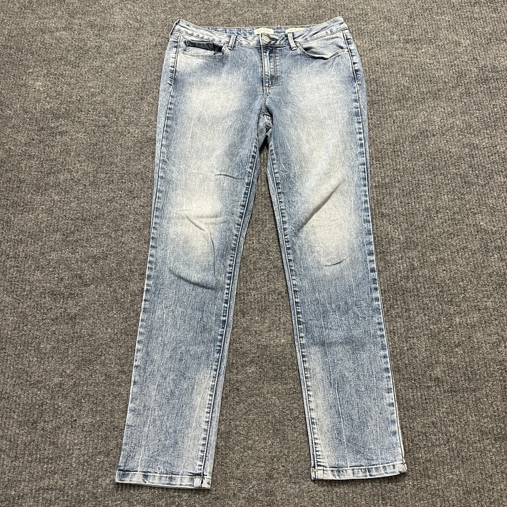 Jessica Simpson Cherished Skinny Jeans Womens Size 31‎ Light Wash Denim Low Rise